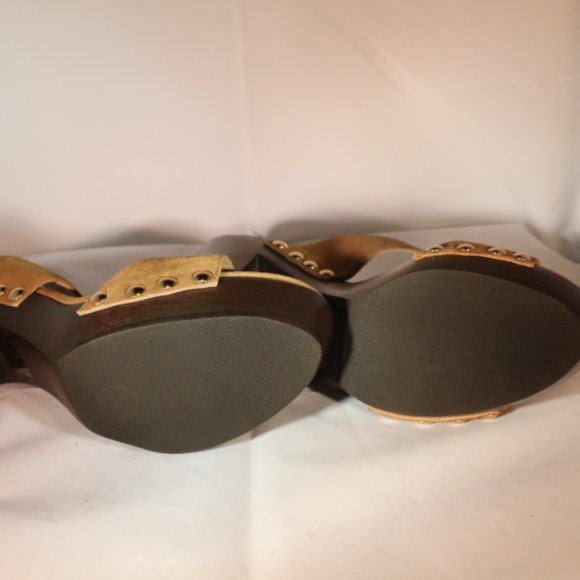 Jimmy Choo Platform Sandal - Suede - Hazel - Size 38 - Picture 6 of 8